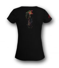 T-shirt Ladies SPAM black