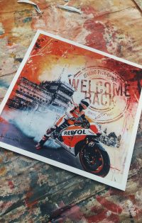 WELCOME BACK 30 cm Artwork | Tom Havlasek Art